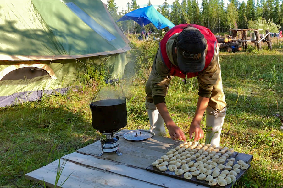 Рецепт пельменей. Таежная кухня. Полярный Урал